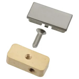 Delta RP72432SS Delta End Cap, Screw, and Top Elbow - Stainless (RP72432SS)