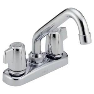 Delta 2133LF Delta 2133LF Classic Two Handle Laundry Faucet Chrome