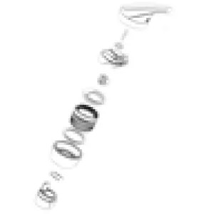Moen 100679 Moen 100679 Chateau Bathroom Faucet Conversion Kit - Knob To Lever Handle, Chrome