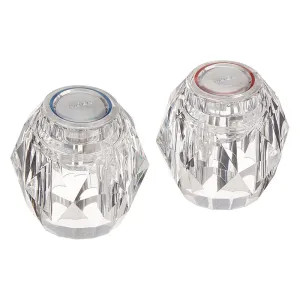 Moen 100695 Moen 100695 Part Knob Kit, Hot & Cold