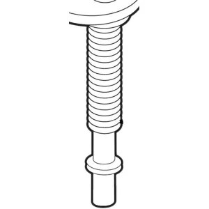 Moen 100702 Moen 100702 Part Widespread Spout Shank For Hydroloc