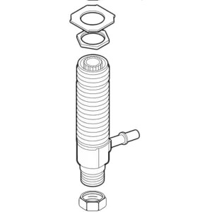 Moen 100742 Moen 100742 Part Widespread Valve For Hydrolock, Hot