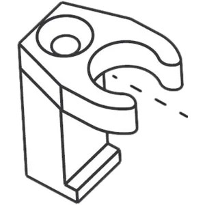 Moen 104225 Moen 104225 Part Lift Rod Guide Asceri Lavatory