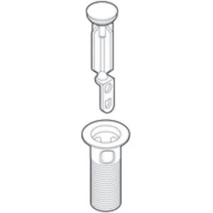 Moen 12314 Moen 12314 Plug & Cap Chrome