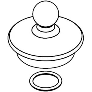 Moen 116630 Moen 116630 Part Spout Cap, Roman Tub