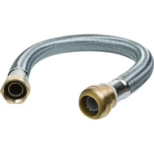 Cash Acme U3088FLEX18 Cash Acme U3088FLEX18 18-inch Water Heater Connector, 3/4