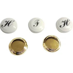 Moen 114324P Moen Kingsley Handle Cap Kit, Polished Brass - 114324P