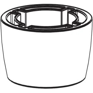 Moen 100165W Moen 100165W Part Handle Skirt Villeta