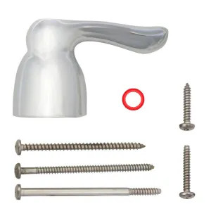 Moen 100624BC Moen 100624BC Part Lever Handle Kit, Hot