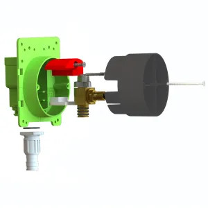 LSP OBPS-101-RK LSP OBPS-101-RK Pull Stop Box Rough-In Valve Kit for Lavs/Toilets/Sinks/Dishwashers, 1/2