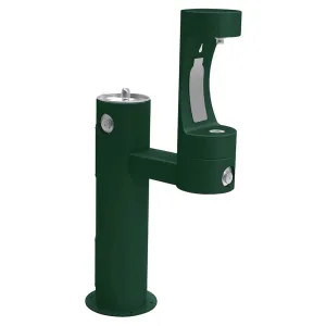 Elkay LK4420BF1L Elkay LK4420BF1L Outdoor EZH2O Bi-Level Bottle Filling Station, Evergreen