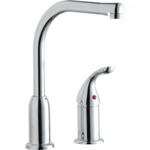 Elkay LK3000CR Elkay Everyday Kitchen Deck Mount Faucet with Remote Lever Handle Chrome - LK3000CR