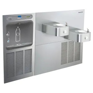 Elkay LZWS-SS28K Elkay  LZWS-SS28K EZH2O Bottle Filling Station, Fountain Combo, Stainless