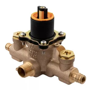 Pfister JX8-440P Pfister JX8-440P PermaBalance Tub/Shower Rough-In Valve w/ Stops, 1/2