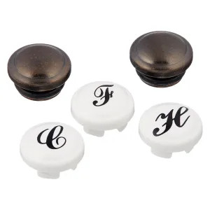 Moen 114324ORB Moen Kingsley Handle Cap Kit, Oil-Rubbed Bronze - 114324ORB