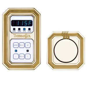 Thermasol SER-NTS-PG Thermasol SER-NTS-PG Regency Style Signature Series Control Kit  - Polished Gold