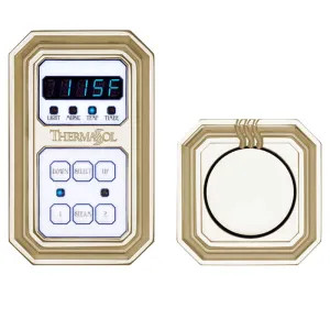 Thermasol SER-NTS-SB Thermasol SER-NTS-SB Regency Style Signature Series Control Kit - Satin Brass