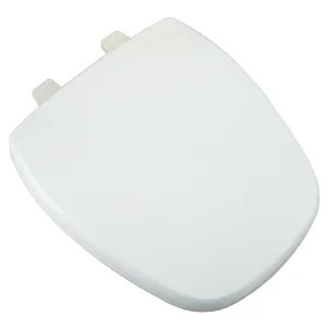 Jones Stephens C049WD00 Jones Stephens C049WD00 Top Mount Closed Square Front Toilet Seat, White