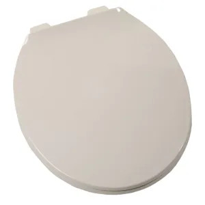 Jones Stephens C104120 Jones Stephens COMFORT Closed Front With Cover Round Plastic Toilet Seat