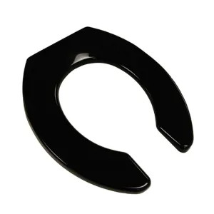Jones Stephens C106SSCAM90 Jones Stephens C106SSCAM90 Black Elongated Plastic Toilet Seat