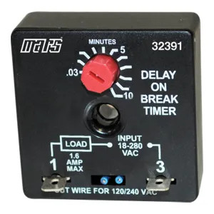 Mars 32391 Mars 32391 Delay on Make Timer, ADJ