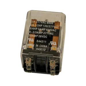 Mars 43064 Mars 43064 Enclosed Switching Relay, DPDT, 120V, Plug Mount