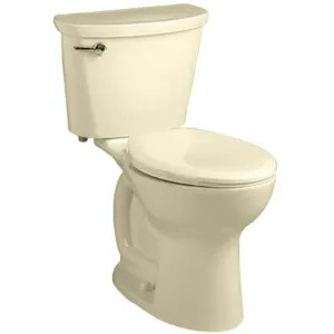 American Standard 215FA.104.021 American Standard Cadet PRO Two-Piece Compact Toilet, Less Seat, Elongated, Right Height, 1.28 GPF, Bone - 215FA.104.021
