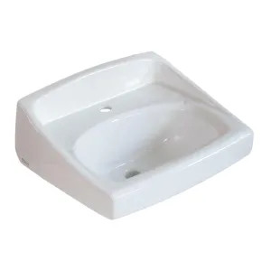 American Standard 0356.421.020 American Standard Lucerne White Lavatory Sink, Wall-Mount - 0356.421.020