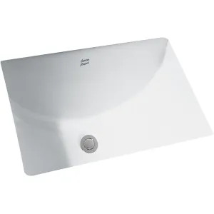 American Standard 0614.300.020 American Standard 0614.300.020 White Studio Undercounter Sink