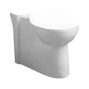 American Standard 3075.120.020 American Standard 3075.120.020 Studio Concealed Trapway Right Height Elongated Toilet Bowl, White