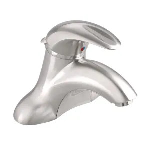 American Standard 7385.000.295 American Standard Reliant 3 Single-Handle Centerset Brushed Nickel Bathroom Faucet with Speed Connect Pop-Up Drain, 1.2 GPM, Lever Handle - 7385.000.295