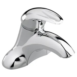 American Standard 7385.050.002 American Standard Reliant 3 Single-Handle Chrome Centerset Lavatory Faucet, VR 0.5 GPM Spray, Indexed Lever Handle, Less Drain and Pop-Up Hole - 7385.050.002