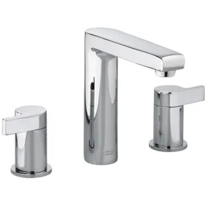 American Standard 2590.801.002 American Standard Studio Two-Handle Widespread Polished Chrome Lavatory Faucet, Metal Lever Handles, 1.5 GPM, WaterSense - 2590.801.002