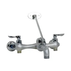 American Standard 8354.112.004 American Standard 8354.112.004 Rough Chrome Wall Mount Service Sink Faucet