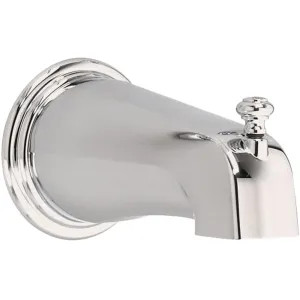 American Standard 8888.055.295 American Standard Deluxe 4-Inch Satin Nickel Diverter Tub Spout, Wall-Mount, 5-1/8in Spout Reach - 8888.055.295