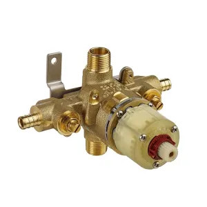 American Standard R117SS American Standard R117SS Pressure Balancing Tub/Shower Rough-In Valve w/ Stops, 1/2