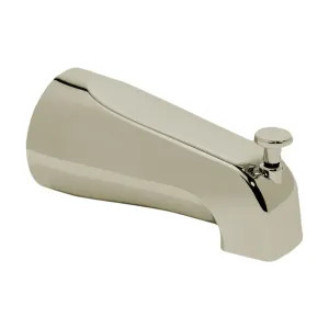 American Standard 022650-2950A American Standard Brushed Nickel Diverter Slip-On Tub Spout, Durable Brass Construction, 5in Projection From Wall - 022650-2950A