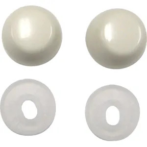 American Standard 034783-0200A American Standard 034783-0200A Toilet Bolt Cap Kit, White