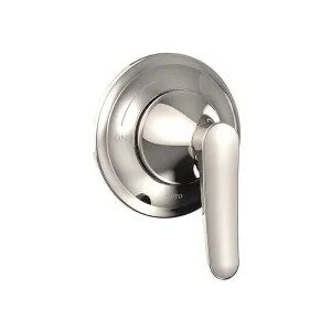 Toto TS230C#PN TOTO Wyeth Volume Control Trim, Lever Handle, Polished Nickel - TS230C#PN