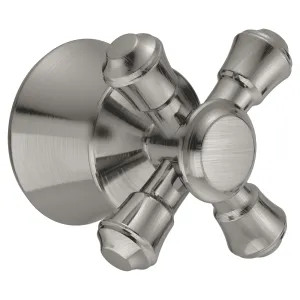 Delta H795SS Delta Cassidy 3-7/32in Stainless Metal Cross Handle Kit for T14097-LHP Valve Only Trim and T14497-LHP Tub and Shower Trim, ADA-Compliant - H795SS