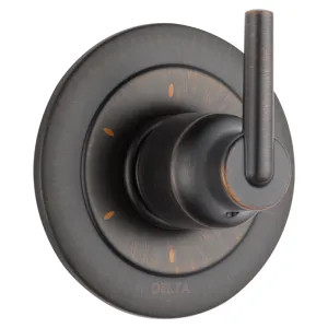 Delta T11959-RB Delta Trinsic 6-Function Diverter Valve Trim, Lever Handle, 3-Port, Venetian Bronze - T11959-RB