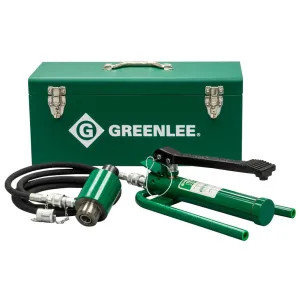 Greenlee 7625 Greenlee 7625 Hydraulic Knockout Punch Driver Kit