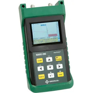 Greenlee 920XC-20C APC FC Greenlee 920XC-20C APC FC Handheld Optical Time Domain Reflectometer 
