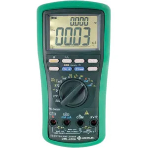 Greenlee DML-430A-C Greenlee DML-430A-C Data-Logging True RMS Digital Multi-Meter (AC/DC)