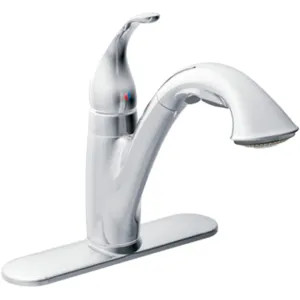 Moen 7545C Moen Camerist Single-Handle Pull-Out Kitchen Faucet, Chrome - 7545C