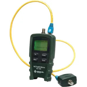 Tempo NC-100 Greenlee NC-100 NETCat Micro Digital Voice, Data, and Video Wiring Tester