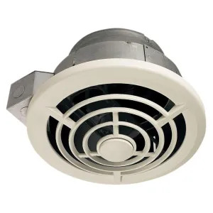 Broan 8210 Broan-Nutone 8210 8-Inch Vertical Discharge and 7-Inch Round Duct Ceiling Fan