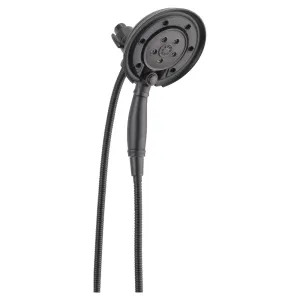 Delta 58471-RB-PK Delta In2ition 4-Spray Setting Two-In-One Shower, H2Okinetic PowerDrench Spray, MagnaTite Docking, Venetian Bronze - 58471-RB-PK