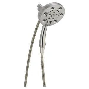 Delta 58472-SS Delta 58472-SS H2Okinetic In2ition 4-Setting Two-In-One Shower, Stainless