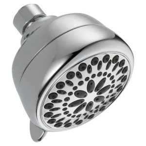 Delta 75760 Delta Universal Showering 2.5 GPM 7-Setting Shower Head, 3-3/8in x 3-3/8in x 3-3/8in, Touch-Clean Spray Nozzle, Chrome - 75760 